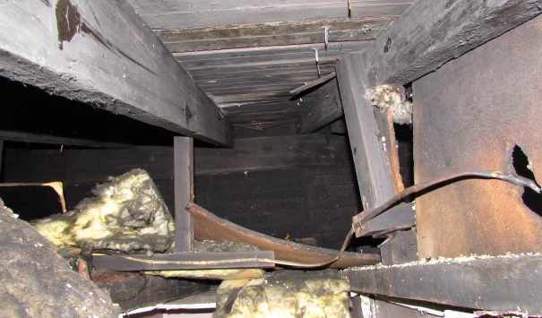 Purchase of a Burnt Home