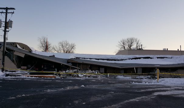 Snow Causes Roof Collapse