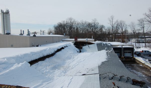 Snow Causes Roof Collapse