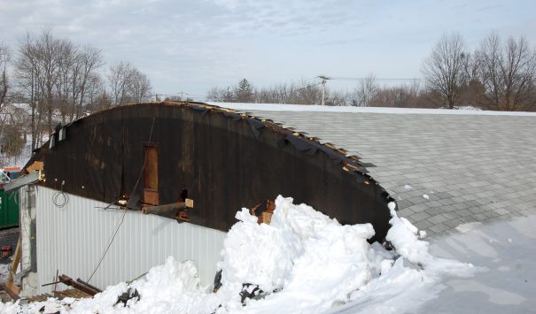 Snow Causes Roof Collapse