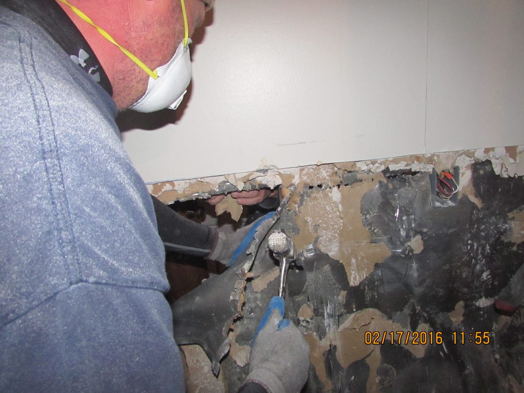 Broken Pipe Floods Business