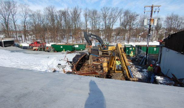 Snow Causes Roof Collapse