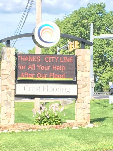 Cityline Construction Responds to Flood